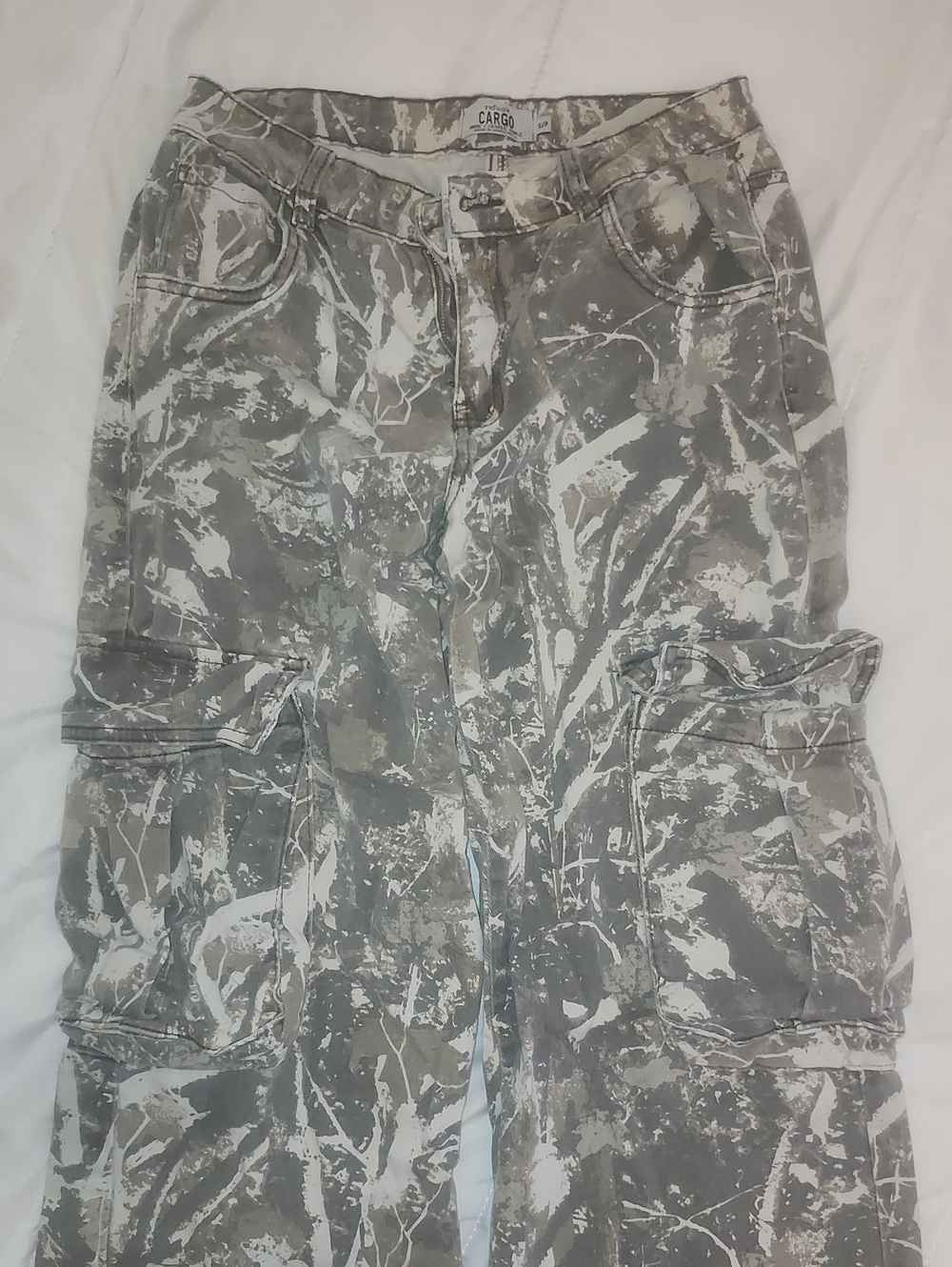 Womens Cargo Jeans